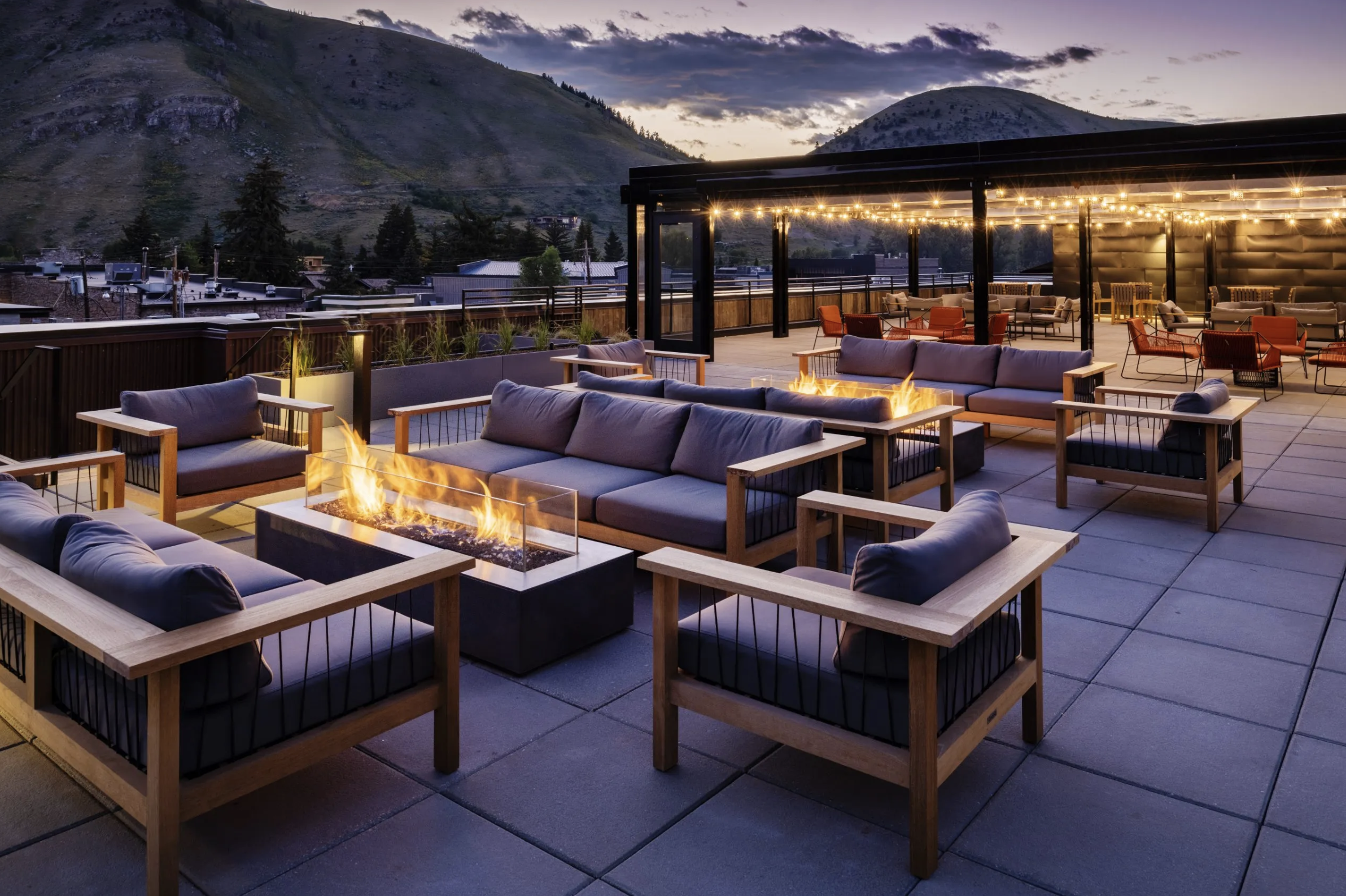 Rooftop venue at The Cloudveil